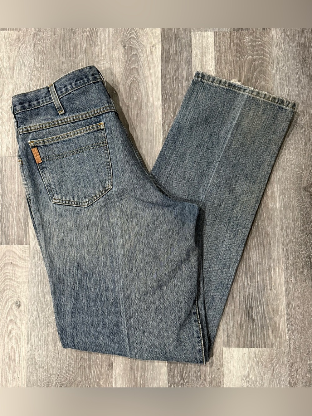Cinch Men's Faded Blue Straight-Leg Jeans 35x36